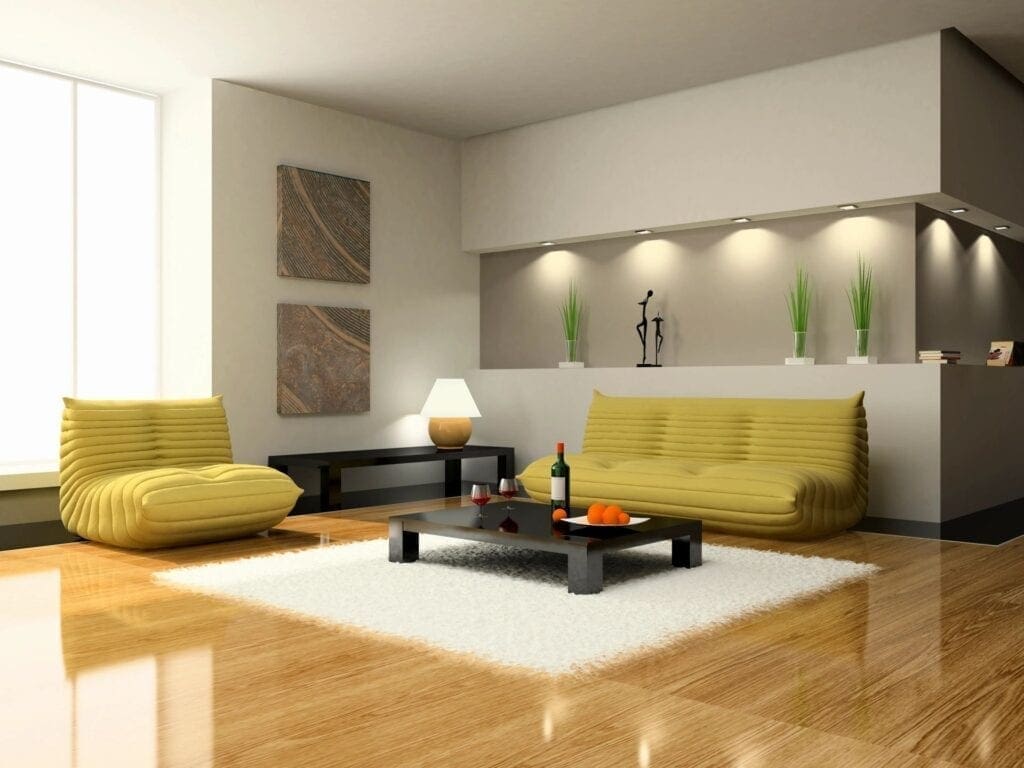 chic city living room