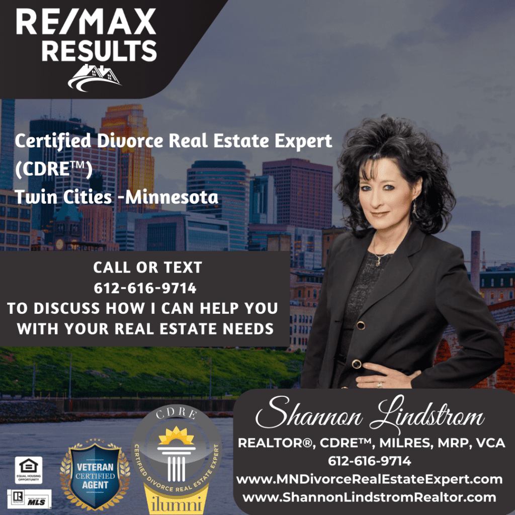 Twin Cities MN Certified Divorce Real Estate Expert