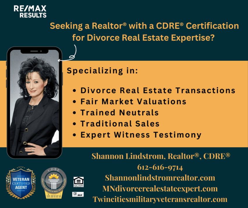 Minneapolis Certified Divorce Real Estate Expert